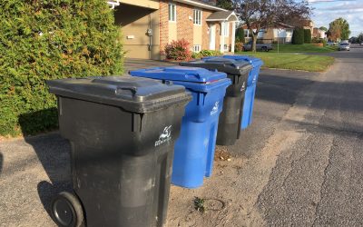 Collecte des déchets : retour à l’horaire d’été