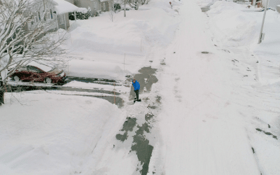 Une demande de permis est nécessaire pour pouvoir mettre de la neige sur la voie publique