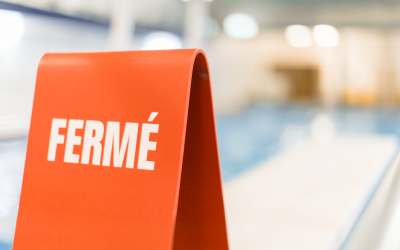 Fermeture des piscines extérieures