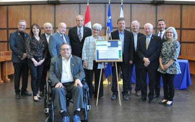Médaille du lieutenant-gouverneur du Québec à la Maison Aline-Chrétien
