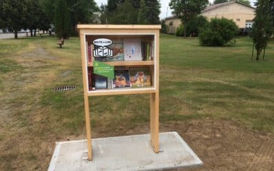 Cinq boîtes à lire dans les parcs de Shawinigan