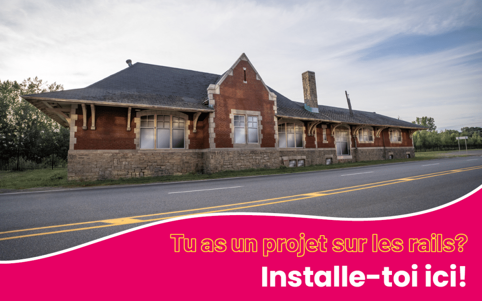 Appel de projets pour l’acquisition de l’ancienne gare de train de l