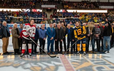 La Ville de Shawinigan honore les Éclairs de Shawinigan