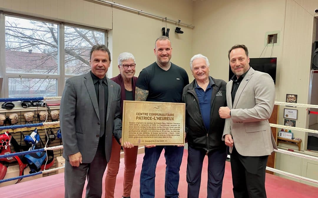 Inauguration du Centre communautaire Patrice-L’Heureux