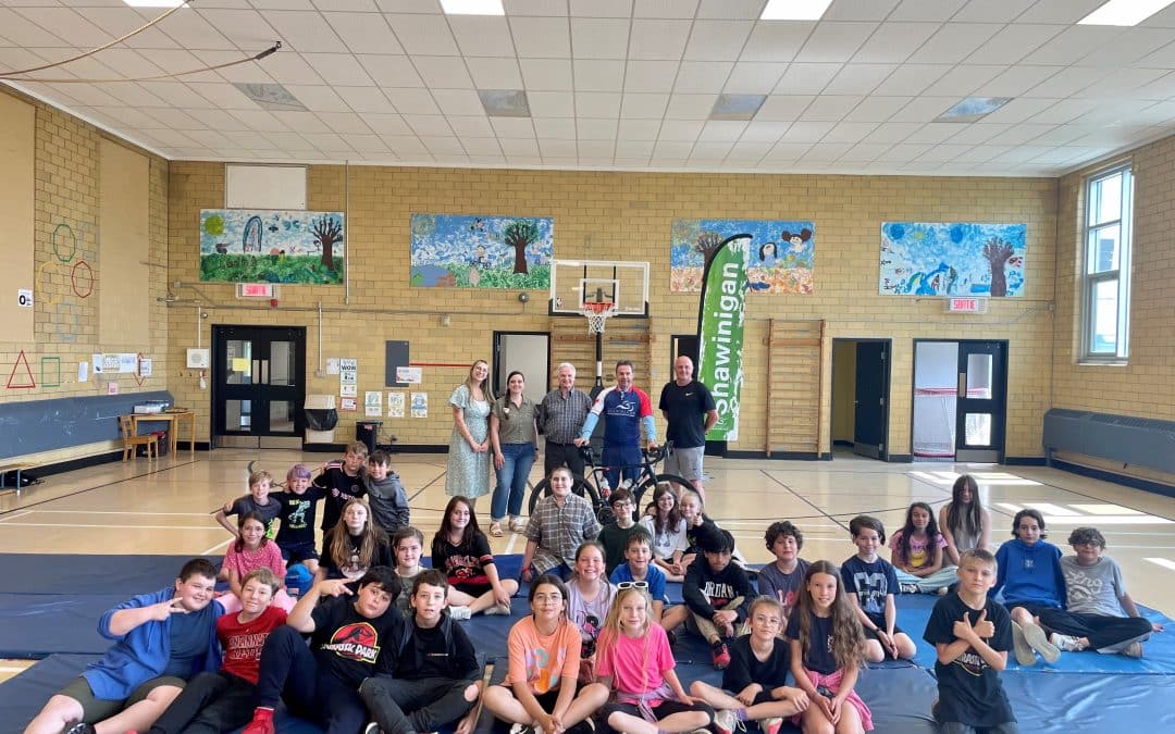 Grand défi Pierre Lavoie : le maire de Shawinigan parrainera l’école Saint-Jacques