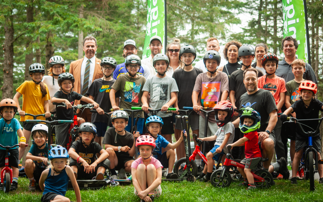 Inauguration de la piste à rouleaux au parc Turcotte