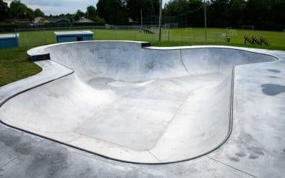 Inauguration d’un nouveau parc de planche à roulettes au parc multisport Réal-Dufresne
