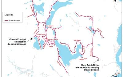 Routes fermées ou impraticables et équipes à pied d’œuvre sur le territoire