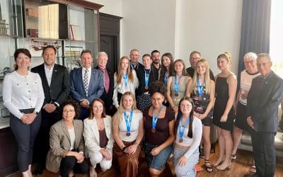 Mentions du maire : de jeunes athlètes en basketball honorées