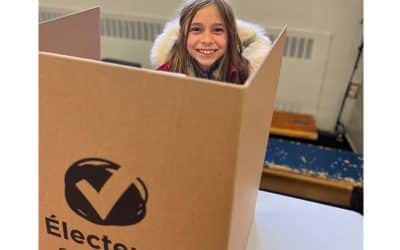 Électeurs en herbe à Shawinigan