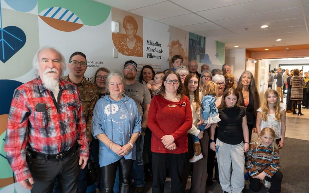 La Ville inaugure la maison Micheline-M.-Villemure