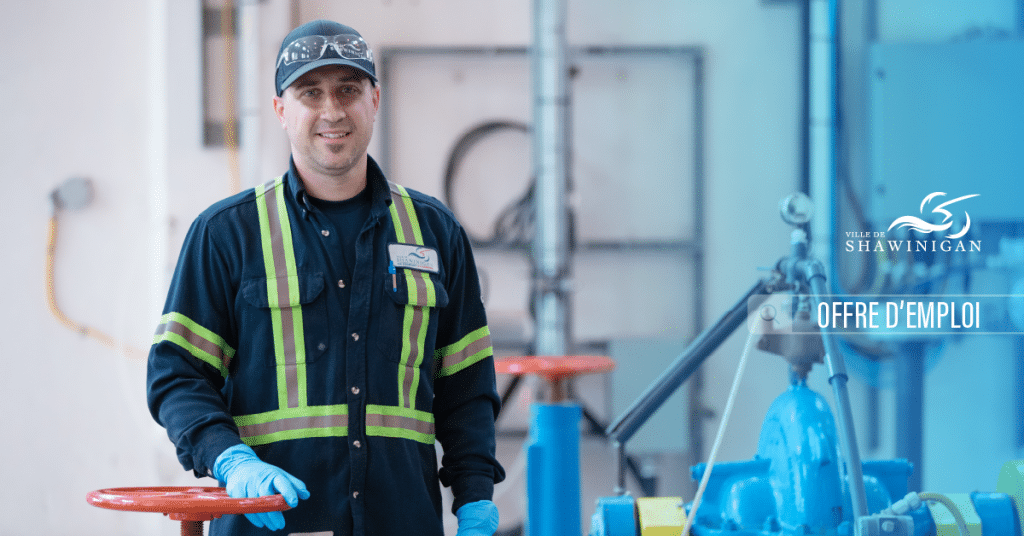 Offre d'emploi : Électromécanicienne ou électromécanicien – eau potable et eaux usées