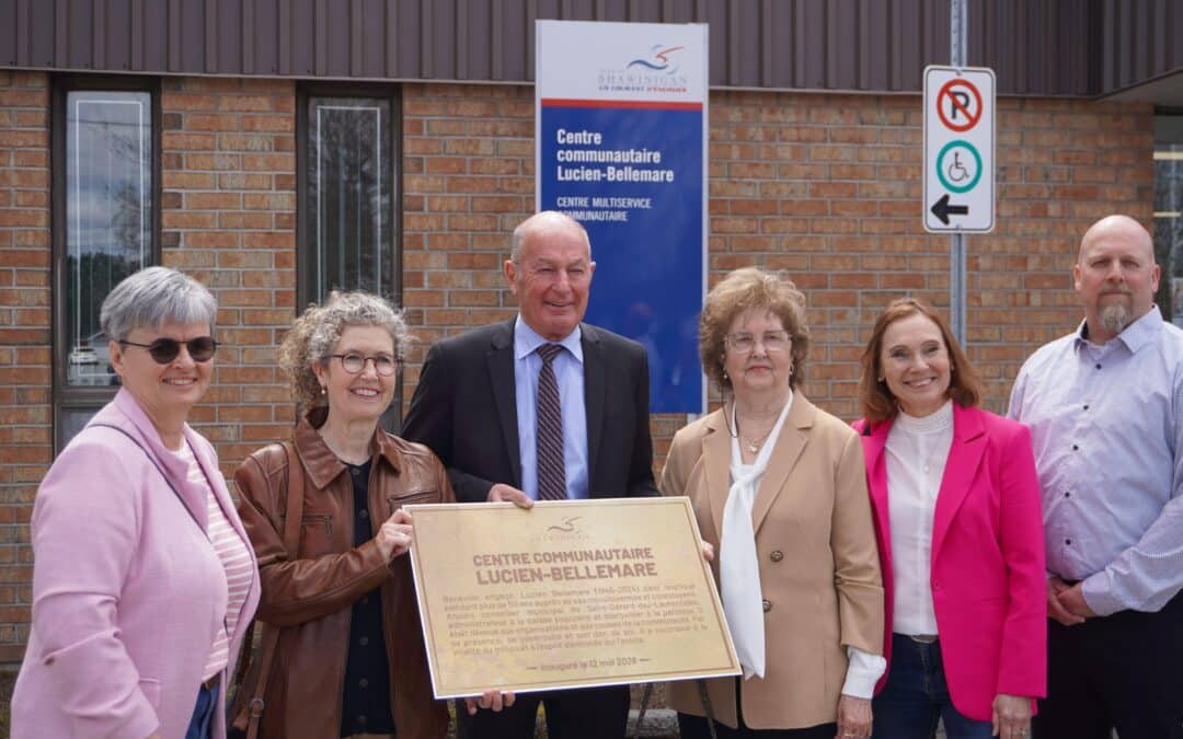 Inauguration du centre communautaire Lucien-Bellemare