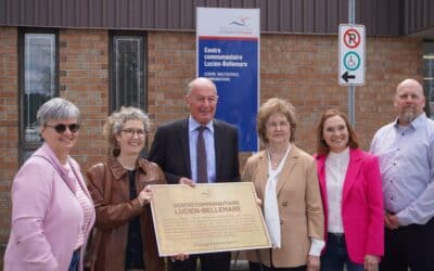 Inauguration du centre communautaire Lucien-Bellemare