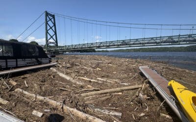 État de situation sur la rivière Saint-Maurice: Le débit est légèrement en baisse, la prudence reste de mise