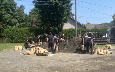 État de situation – 13h – Débit élevé et dangereux sur la rivière Saint-Maurice