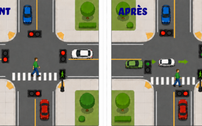 Feux de circulation : modification de la programmation
