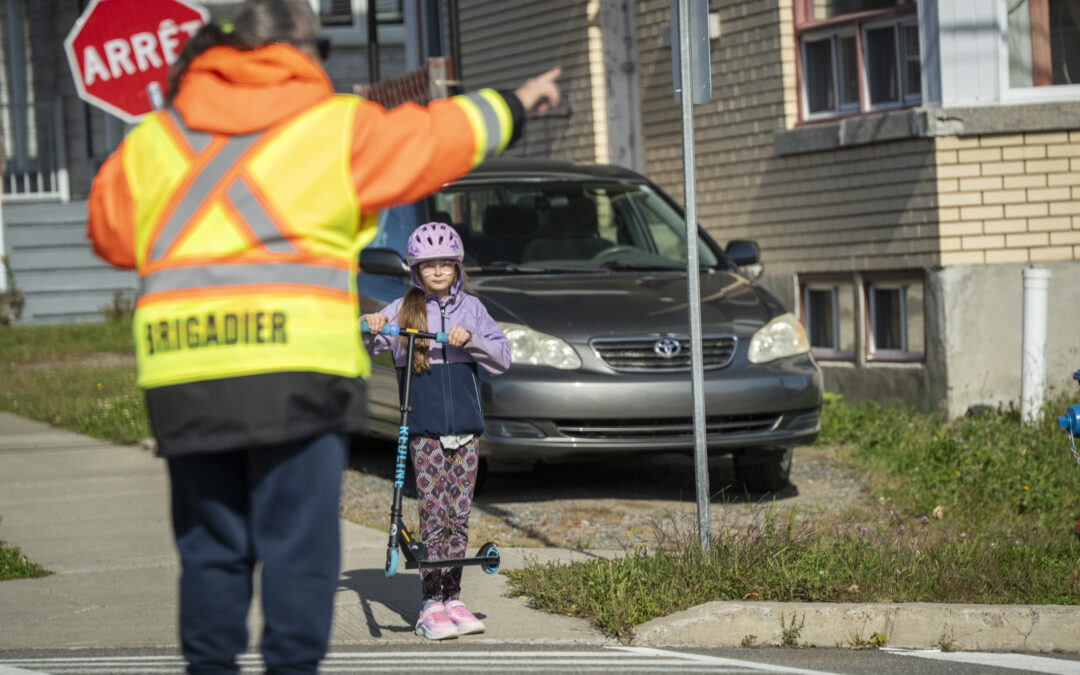 Mois du piéton et Semaine nationale de reconnaissance des brigadiers scolaires: la sécurité des enfants, une responsabilité partagée